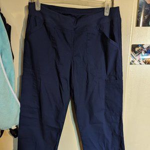 Cherokee Navy Blue Scrub Pants